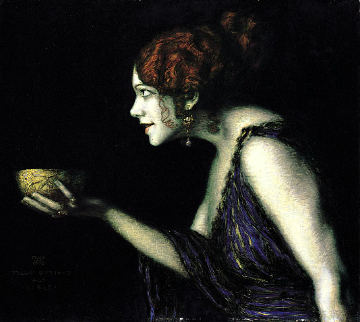 Franz von Stuck Tilla Durieux als Circe