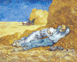 La meridiana La siesta Van Gogh
