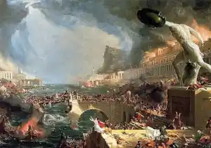 Cole Thomas The Course of Empire Destruction 1836.jpg