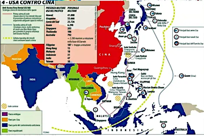 Usa contro Cina