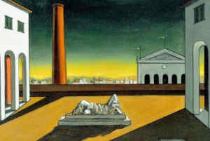 36605 De Chirico 06 Piazza dItalia 1948 1972 cm 395X50