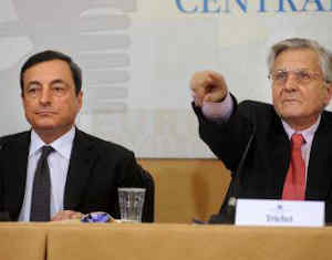 Draghi Trichet