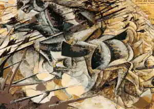 Umberto Boccioni Charge of the Lancers
