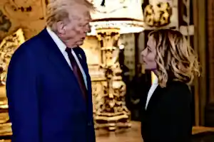 trump e meloni