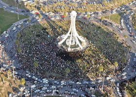 Pearl Roundabout Bahrain Protests2