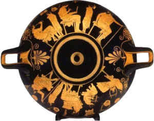Coppa di Duride V secolo a.C. Kunsthistorisches