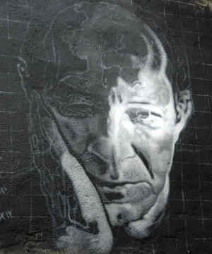 giorgio agamben wall portrait 0